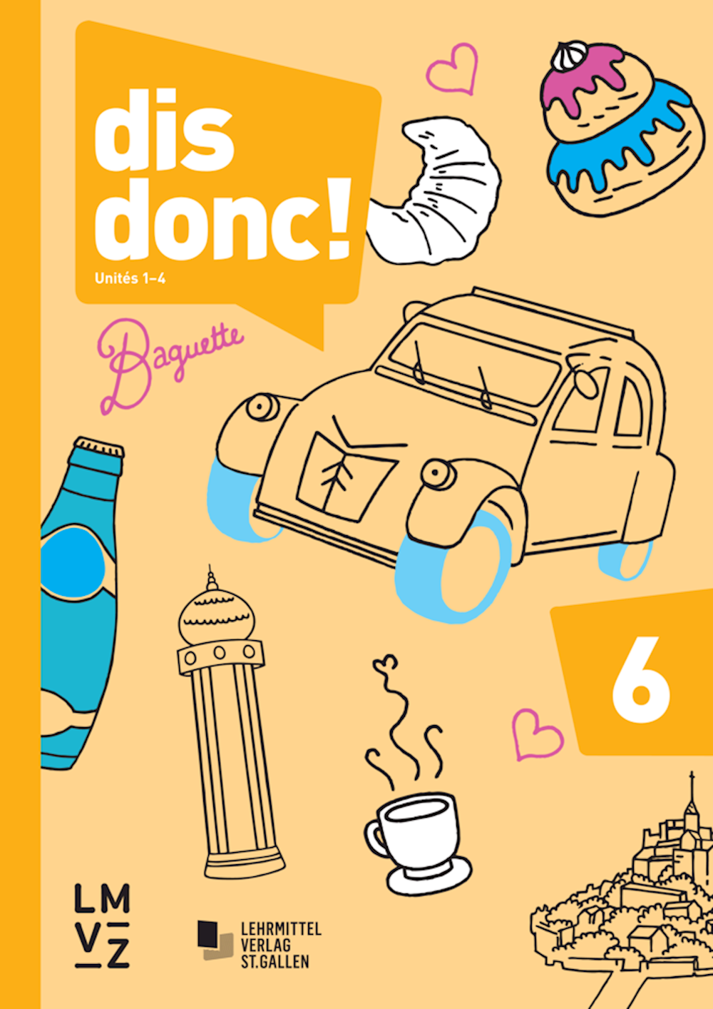 dis donc! 6 Arbeitsbücher 1 und 2 mit Lösungen