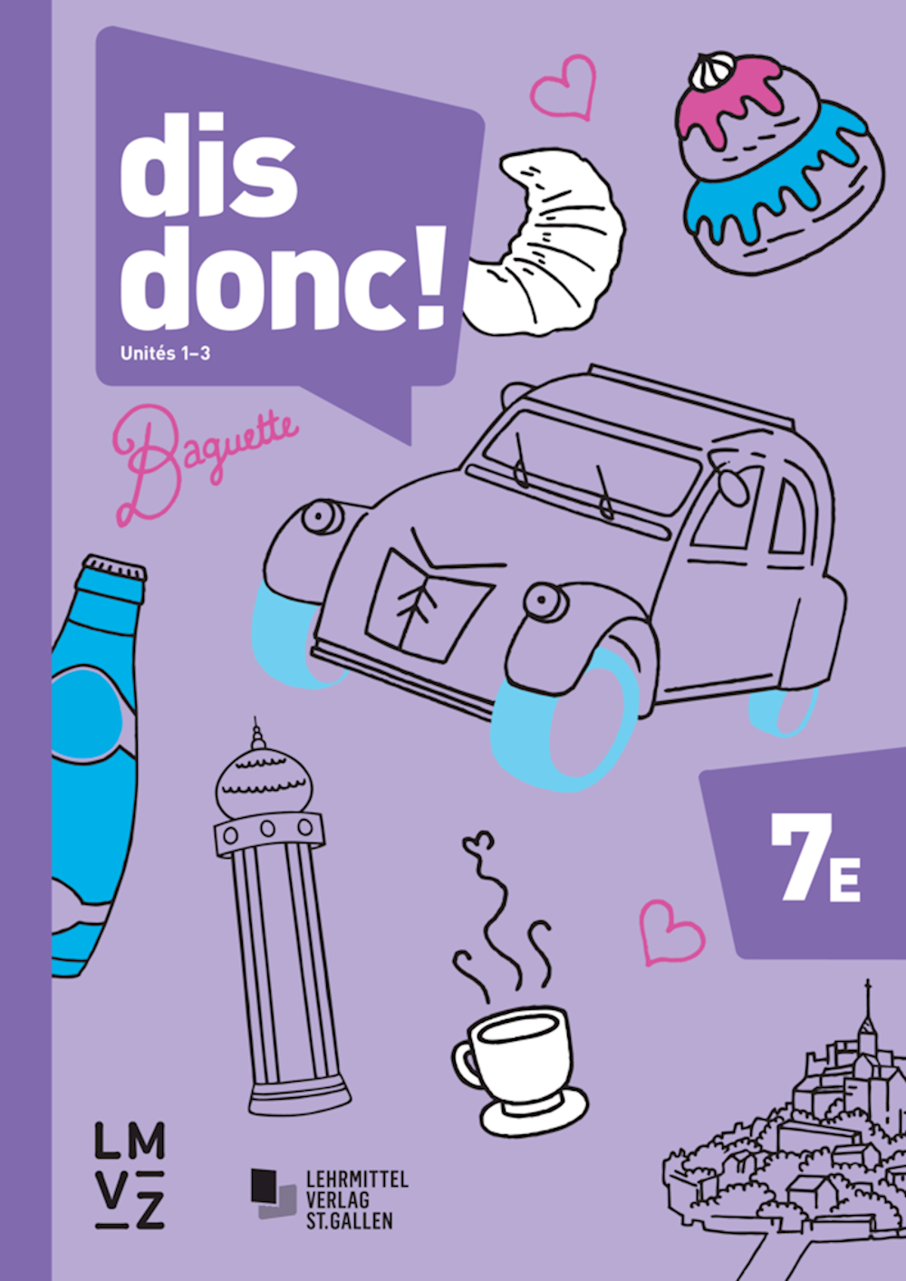 dis donc! 7 Arbeitsbücher 1 und 2 mit Lösungen - E