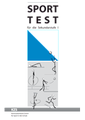 Sport-Test für die Sekundarstufe I  Unterrichtsmap