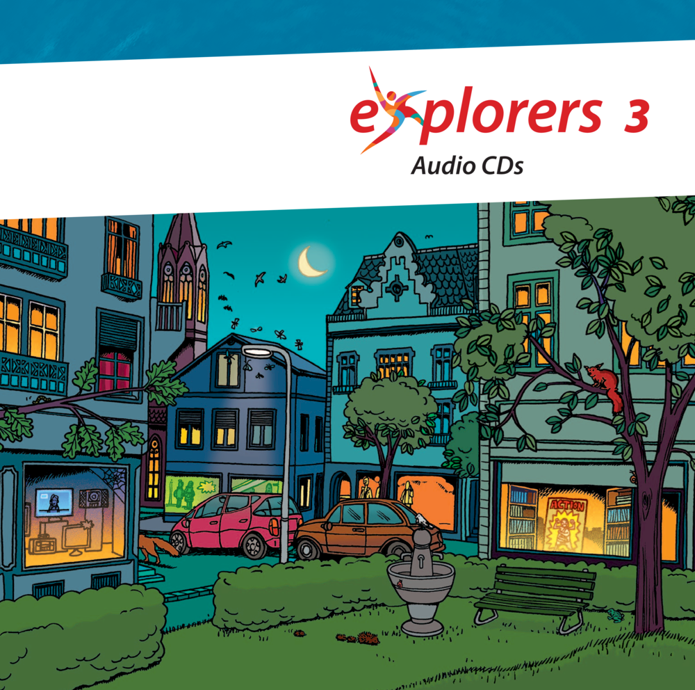 Explorers 3 Audio-CDs, Hörtexte und Lieder