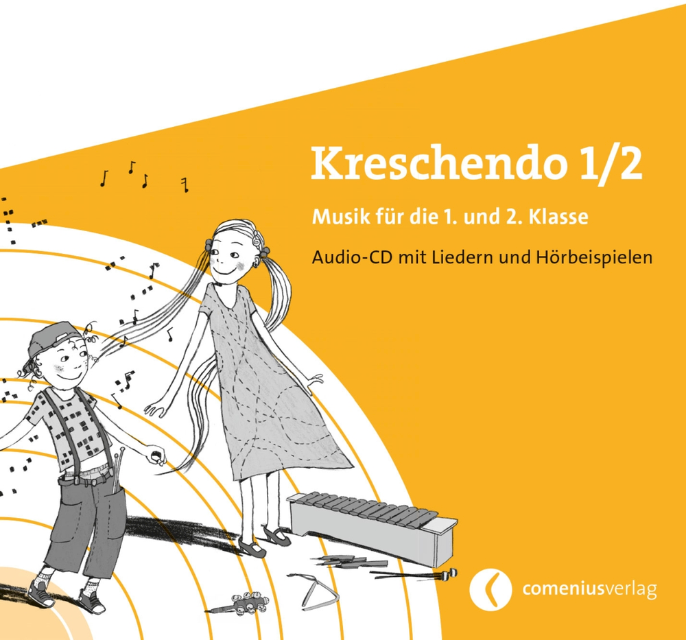 Kreschendo 1/2 Audio-CD mit Liedern und Hörbeispie