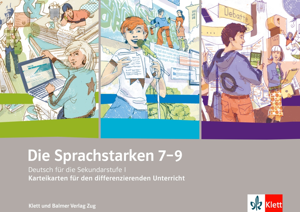 Die Sprachstarken 7–9 Karteikarten für den differe