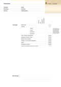 Zeugnis Primarstufe Kanton ZH 2. Klasse, 2. Semest