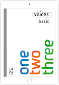 Voices basic 1–3 Lizenz für Lehrpersonen Courseboo